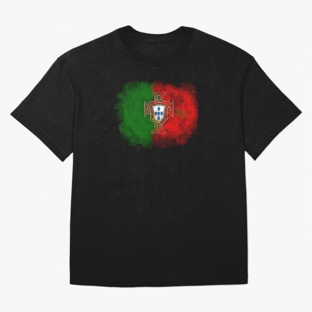 Portugal Oversized T-Shirt Carry the Colors and Pride of FIFA World Cup 2026 USA Canada Mexico for Fans of CR7 and England, France and Netherlands, Bringing Match Day Excitement, Supporter Culture, Golden Goals and Global Football Passion; Great