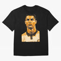Ronaldo Oversized T-Shirt Make Memories around FIFA World Cup 2026 Spirit, Built around Argentina, Cristiano Ronaldo, Haaland and CR7, Global Supporter Spirit, Legendary Goals, National Colors and Tournament Celebration; Ideal for Football Dads,