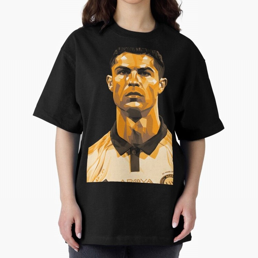 Ronaldo Oversized T-Shirt Make Memories around FIFA World Cup 2026 Spirit, Built around Argentina, Cristiano Ronaldo, Haaland and CR7, Global Supporter Spirit, Legendary Goals, National Colors and Tournament Celebration; Ideal for Football Dads,