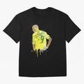 Ronaldo Brazil Legend Art Oversized T-Shirt Bring International Match Energy to FIFA World Cup 2026 Group Stage for Fans of Neymar and Netherlands, Bringing Championship Spirit, Famous Goals, Roaring Crowds and International Football Unity; Great