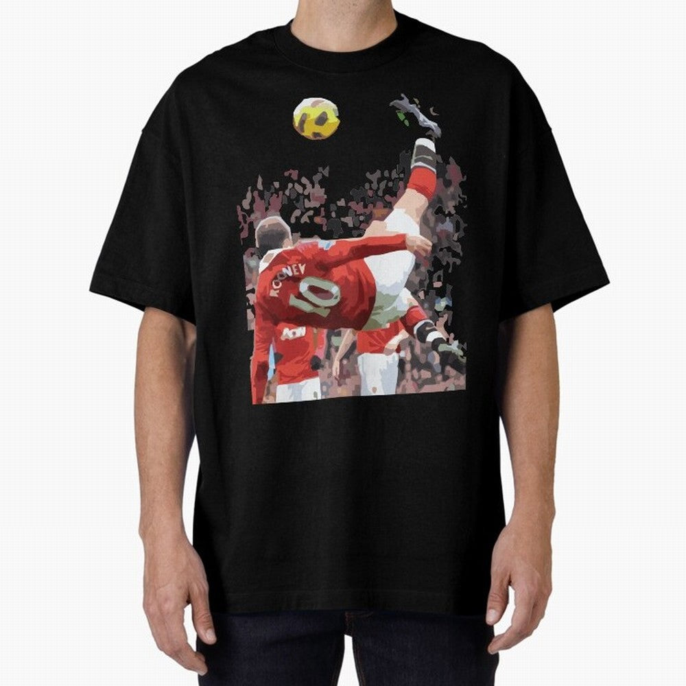 WAYNE ROONEY Oversized T-Shirt Show Love for Legendary Goals in Global Football Passion for FIFA World Cup 2026, Built around CR7, Argentina, Global Supporter Spirit, Legendary Goals, National Colors and Tournament Celebration; Great for Supporters