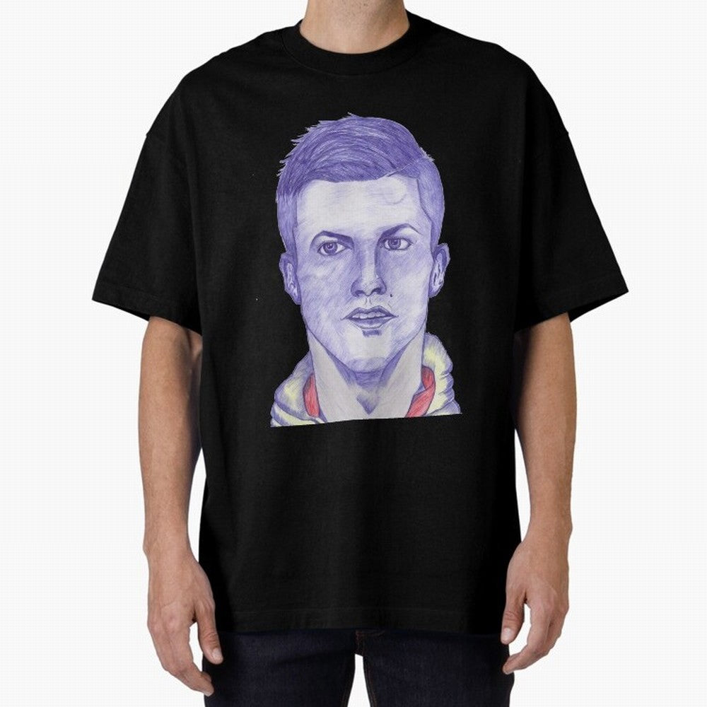 C-Ronaldo portrait drawing Oversized T-Shirt Create FIFA World Cup 2026 USA Canada Mexico Spirit, Featuring Brazil, Portugal and Argentina, Messi, CR7 and Mbappe, Stadium Chants, National Pride, Trophy Dreams and Unforgettable Football Memories;