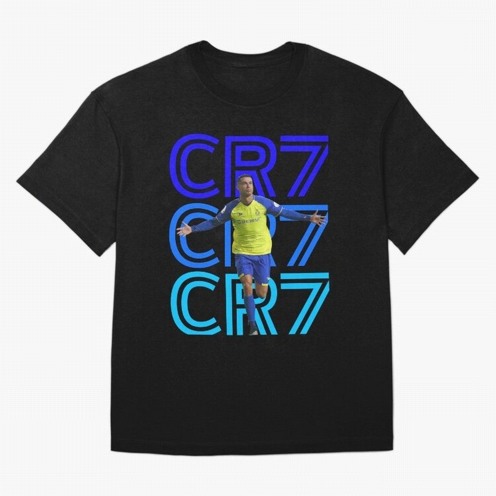 Christiano Ronaldo CR7 Oversized T-Shirt Feel the Roar of Match Day Hype around FIFA World Cup 2026, Messi and Cristiano Ronaldo, Argentina and Brazil, Football History, Final Match Energy, Crowd Noise and Once in a Lifetime Moments; Built for