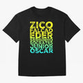 Brazil 1982 zico socrates eder best team never to win world cup79 Oversized T-Shirt Bring World Football Passion into the FIFA World Cup 2026 Journey through Messi Highlights, France and Portugal Pride, Fan Favorite Moments, National Team Passion,