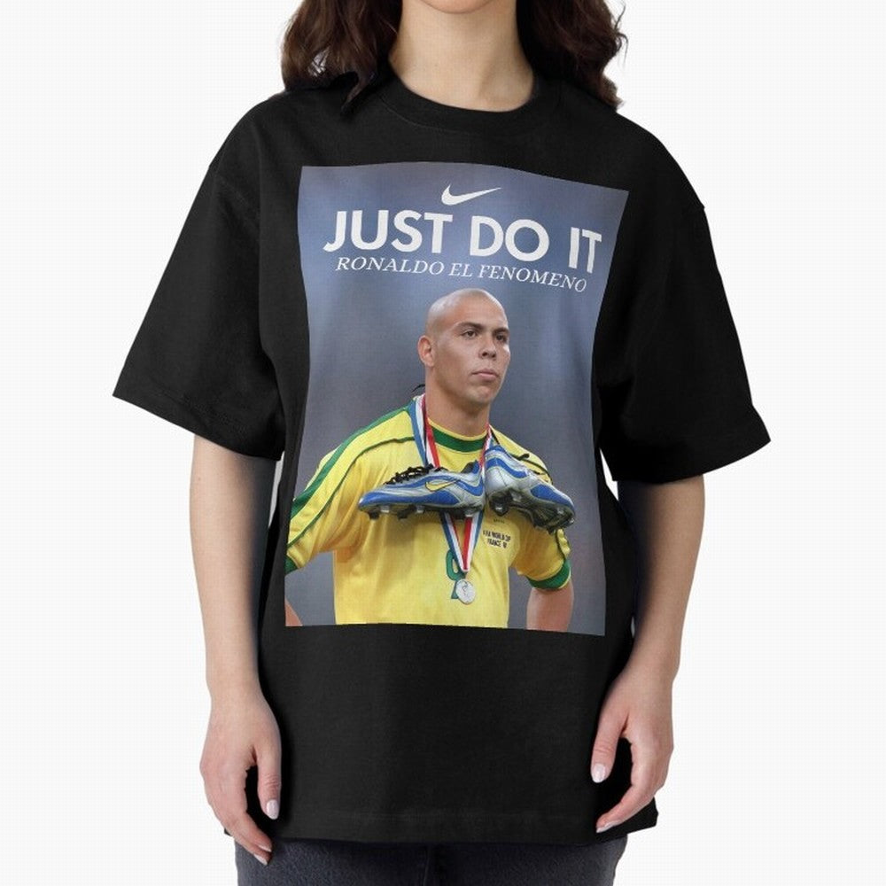 Ronaldo Fenomeno, Ronaldo Nazario Poster, Vintage Sports Decor, Living Room Decor For Walls, Sports Bedroom Decor, Game Room Decor, R9 Oversized T-Shirt Represent the Passion of FIFA World Cup 2026 USA Canada Mexico Spirit, Driven by France, Messi,