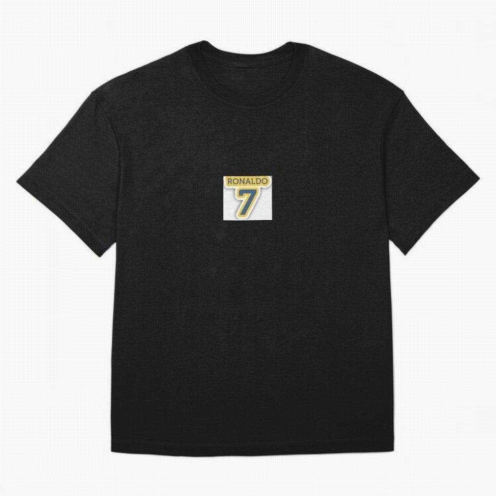 Ronaldo sticker Oversized T-Shirt Bring Bold Fan Energy to Match Day Hype around FIFA World Cup 2026 Group Stage, Mbappe, Portugal, Spain and Germany, Vintage Soccer Flavor, Modern Football Stars, National Flags and Final Night Emotion; Great for