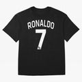 Ronaldo 7 Oversized T-Shirt Feel the Trophy Chase of Global Football Passion for FIFA World Cup 2026, Inspired by CR7 and Messi, France, Stadium Chants, National Pride, Trophy Dreams and Unforgettable Football Memories; Made for Die Hard
