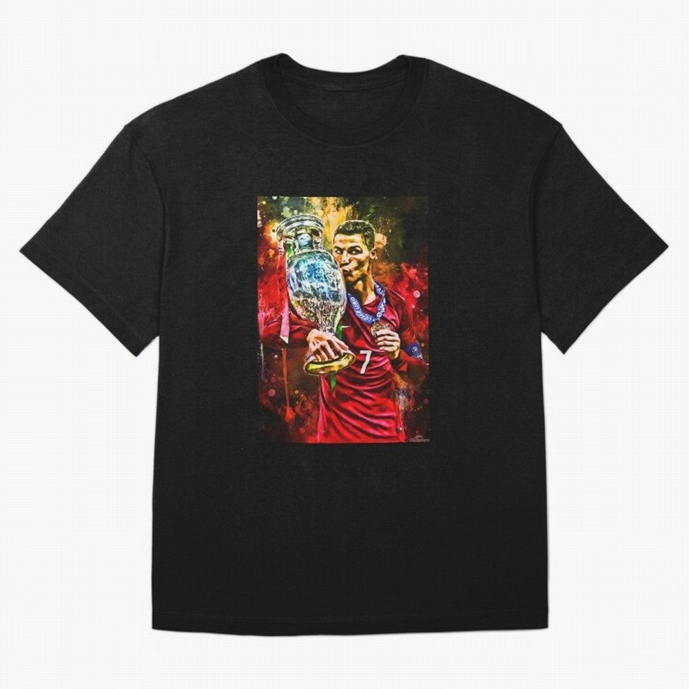 Christiano Ronaldo Oversized T-Shirt Experience FIFA World Cup 2026 Group Stage for Fans of CR7 and England and Germany, Bringing Supporter Pride, Iconic Celebrations, Legendary Names and Global Match Day Energy; Great for Supporters Who Love