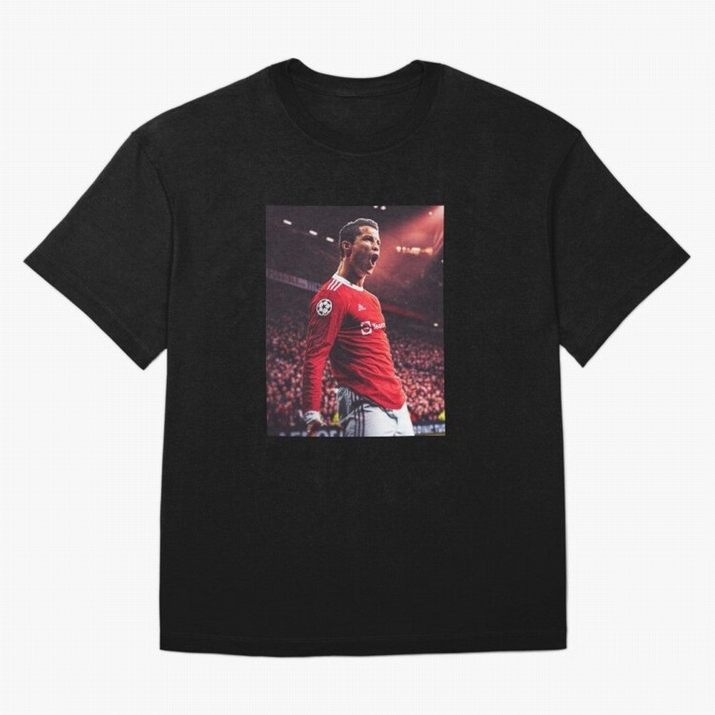 Cristiano Ronaldo CR7 Manchester Home 202122,Ronaldo Gifts, Ronaldo Best Selling , Ronaldo Top Item Oversized T-Shirt Show Love for Legendary Goals in FIFA World Cup 2026 Highlighting Neymar, England Energy, Football Festival Excitement, Trophy