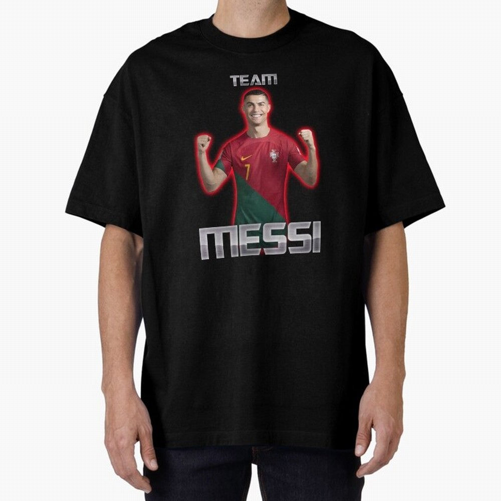 controversial football shirt Oversized T-Shirt Show Up for the Glory of FIFA World Cup 2026 USA Canada Mexico Spirit, Inspired by Portugal, Haaland, Retro Football Energy, Iconic Rivalries, Trophy Chase Drama and Stadium Atmosphere; Perfect for