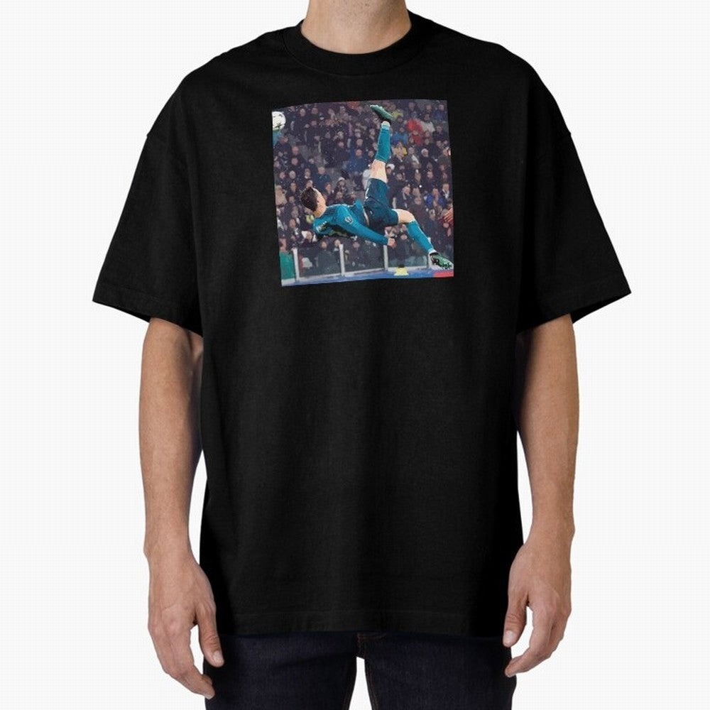 Chilean from CR7 Oversized T-Shirt Cheer for Global Football Passion for FIFA World Cup 2026 Group Stage, Driven by Haaland, Brazil, Portugal and Argentina, Championship Spirit, Famous Goals, Roaring Crowds and International Football Unity; Ideal