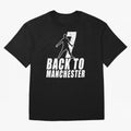Men Back to manchester, Welcome to manchester Oversized T-Shirt Carry the Dream of FIFA World Cup 2026 Group Stage Capturing Neymar, Brazil Energy, Worldwide Fan Energy, Dramatic Goals, Stadium Lights and Championship Celebrations; Built for