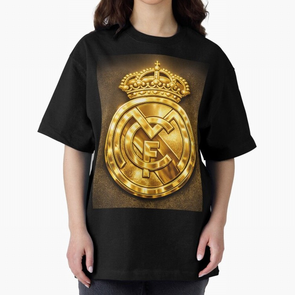 Madrid Oversized T-Shirt Bring a Vintage Feel to FIFA World Cup 2026 Spirit, Featuring France and Portugal, Messi, CR7 and Mbappe, Football History, Final Match Energy, Crowd Noise and Once in a Lifetime Moments; Perfect for Fans, Collectors,