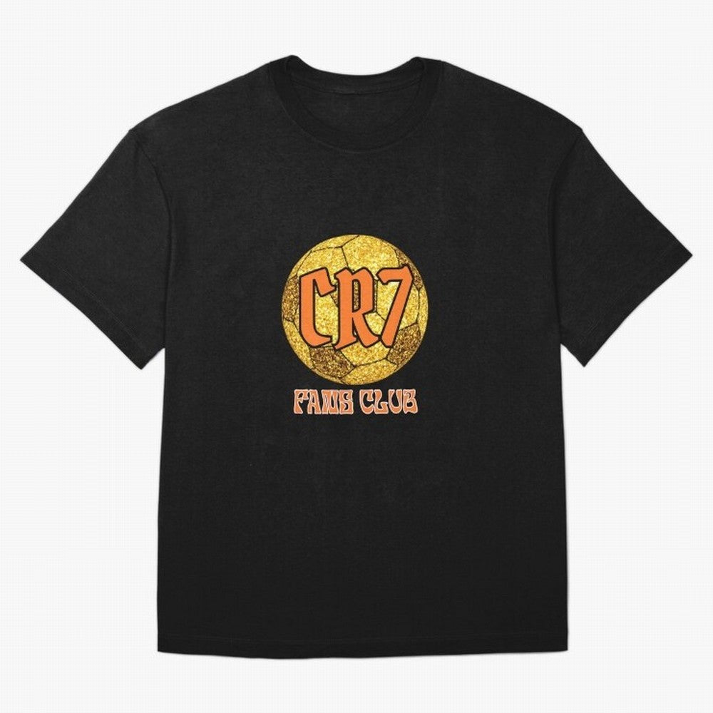 CR7 ORANGE Oversized T-Shirt Stand Out with Spirit from FIFA World Cup 2026 USA Canada Mexico Spirit, Celebrating Netherlands, Mbappe and Neymar, Sports Nostalgia, International Competition, Famous Players and Unforgettable Victories; Ideal for