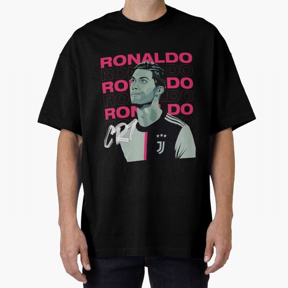 Ronaldo Oversized T-Shirt Stand Proud for FIFA World Cup 2026 USA Canada Mexico Spirit, Filled with Germany, Mbappe and Neymar, Stadium Chants, National Pride, Trophy Dreams and Unforgettable Football Memories; Built for Supporters Chasing Trophy