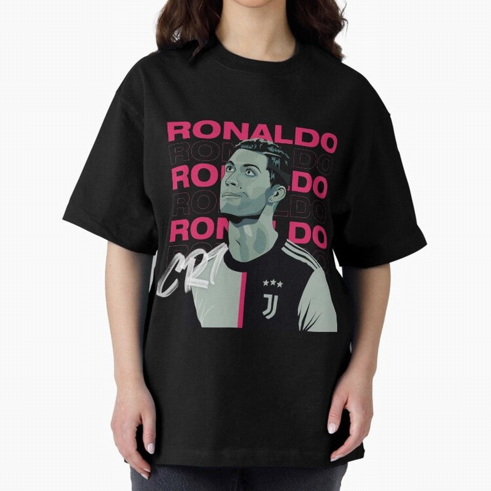 Ronaldo Oversized T-Shirt Stand Proud for FIFA World Cup 2026 USA Canada Mexico Spirit, Filled with Germany, Mbappe and Neymar, Stadium Chants, National Pride, Trophy Dreams and Unforgettable Football Memories; Built for Supporters Chasing Trophy
