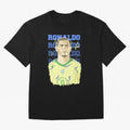 Ronaldo Oversized T-Shirt Bring Global Tournament Vibes to FIFA World Cup 2026 Group Stage Featuring Haaland, Argentina, France and Brazil Energy, Supporter Pride, Iconic Celebrations, Legendary Names and Global Match Day Energy; Perfect for People