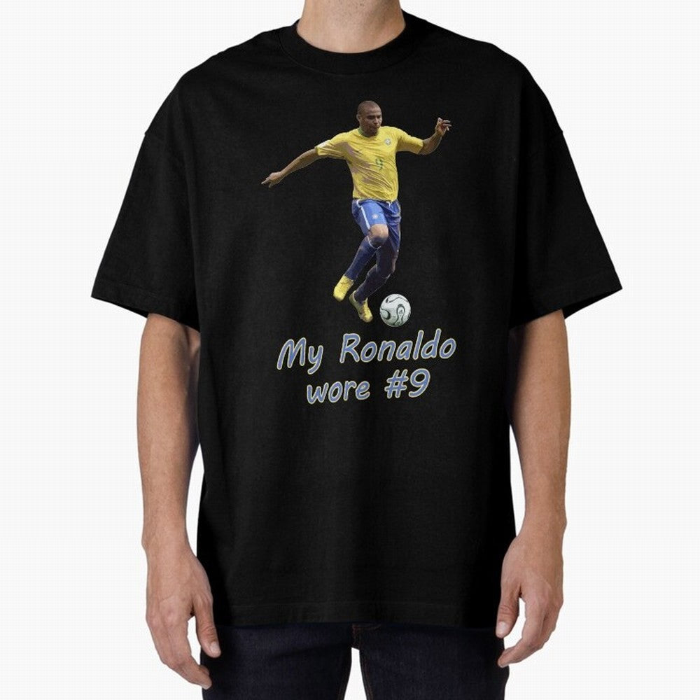 The True Ronaldo Oversized T-Shirt Join the Countdown to FIFA World Cup 2026 Spirit, Filled with Portugal, Spain and Germany, Neymar, Haaland and Cristiano Ronaldo, Tournament Hype, Historic Matchups, Family Viewing Parties and Global Sports Pride;