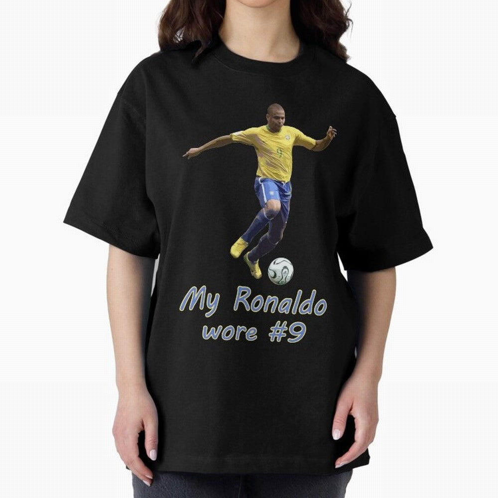 The True Ronaldo Oversized T-Shirt Join the Countdown to FIFA World Cup 2026 Spirit, Filled with Portugal, Spain and Germany, Neymar, Haaland and Cristiano Ronaldo, Tournament Hype, Historic Matchups, Family Viewing Parties and Global Sports Pride;