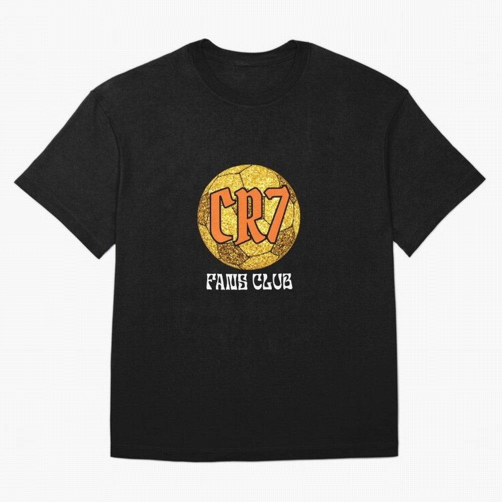 CR7 BLK3 Oversized T-Shirt Carry FIFA World Cup 2026 Group Stage Capturing Mbappe and Neymar, France and Portugal Energy, Retro Football Energy, Iconic Rivalries, Trophy Chase Drama and Stadium Atmosphere; Perfect for Supporters Who Want Bold