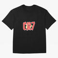 CR7 RED Oversized T-Shirt Bring a Champion Mindset to the FIFA World Cup 2026 Group Stage Journey through CR7 Highlights, Brazil Pride, Soccer Culture, Superstar Moments, National Team Dreams and Competitive Fire; Great for Watch Parties, Sports