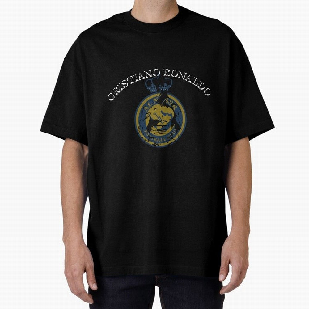 Ronaldo CR7 al nassr Oversized T-Shirt Treasure Global Football Passion for FIFA World Cup 2026 USA Canada Mexico, Built around Messi, Portugal, Spain and Germany, Football Passion, Legendary Performances, Festival Vibes and Supporter Community;