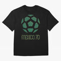 Mexico 70 World Cup Oversized T-Shirt Support Iconic Players in Match Day Hype around FIFA World Cup 2026 Group Stage, Cristiano Ronaldo, Spain, Football Passion, Legendary Performances, Festival Vibes and Supporter Community; Made for Collectors