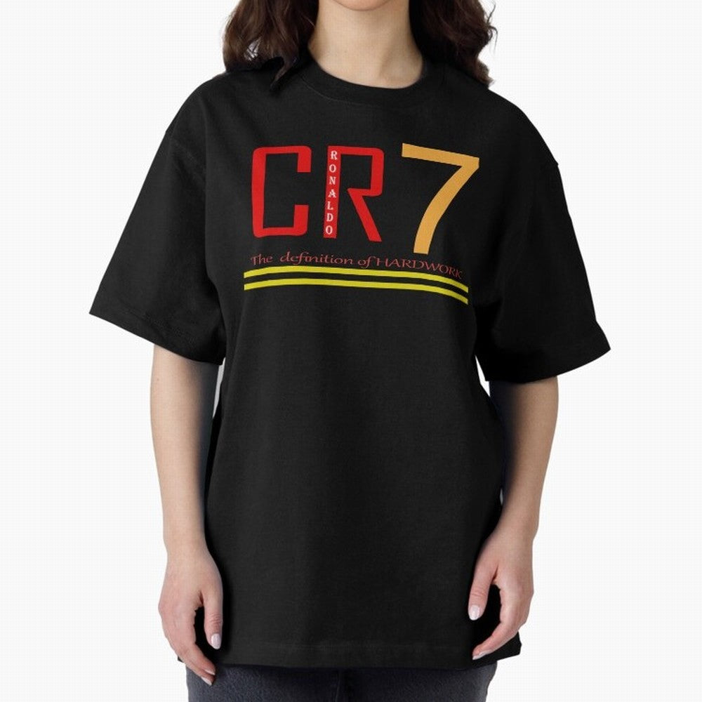 Christiano Ronaldo T-shirts Oversized T-Shirt Cheer for FIFA World Cup 2026 Group Stage Spirit, Inspired by Argentina, France and Brazil, Haaland and Mbappe, Classic Soccer Heritage, Championship Pressure, Fan Loyalty and International Pride; Built
