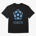 Retro World Cup 70 Logo Oversized T-Shirt Celebrate Classic Football Spirit in the FIFA World Cup 2026 USA Canada Mexico Journey through Mbappe and Neymar Highlights, France Pride, Stadium Chants, National Pride, Trophy Dreams and Unforgettable