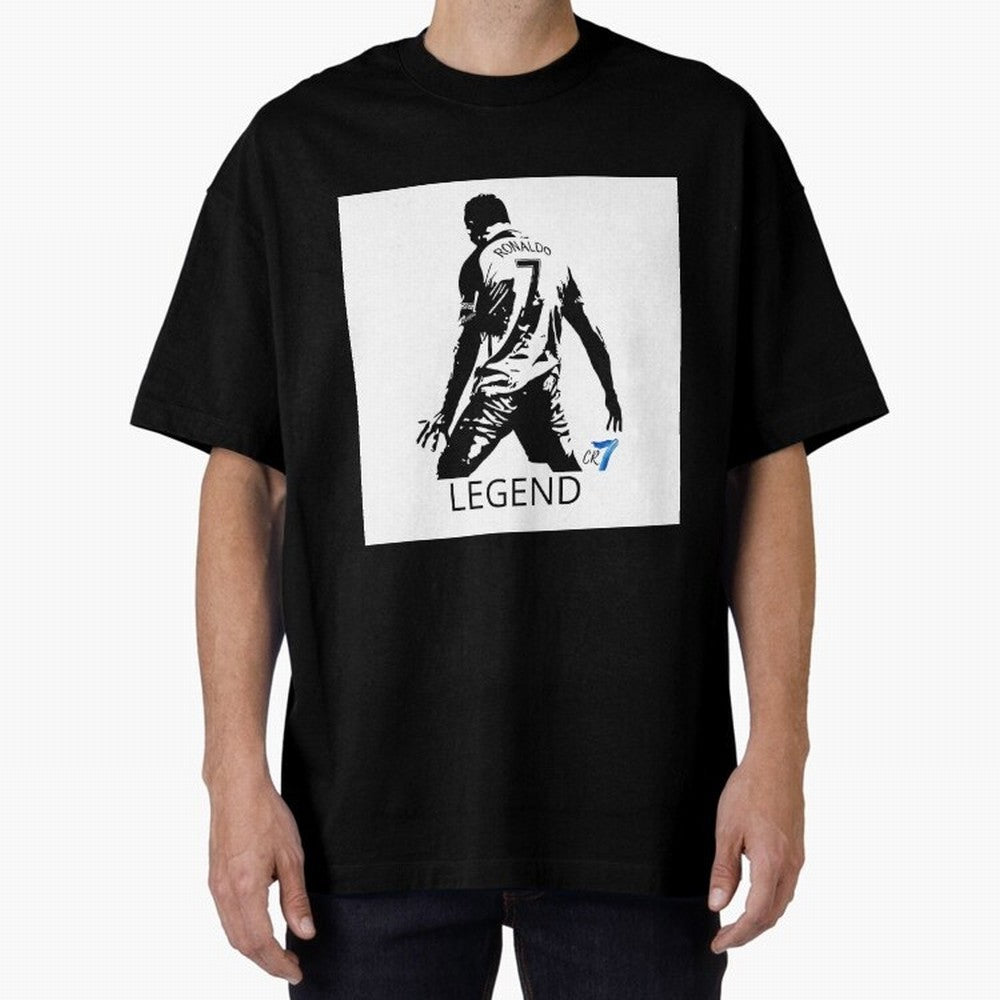 RONALDO legend CR7 Oversized T-Shirt Celebrate the Biggest Stage of the FIFA World Cup 2026 USA Canada Mexico Journey through Mbappe Highlights, Argentina, France and Brazil Pride, Tournament Hype, Historic Matchups, Family Viewing Parties and