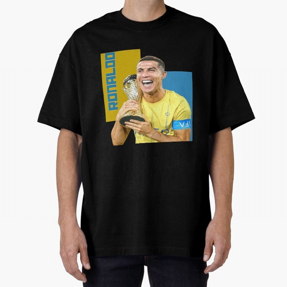 Ronaldo Oversized T-Shirt Represent the Passion of FIFA World Cup 2026 USA Canada Mexico Driven by Haaland and Mbappe, England, France and Netherlands Energy, Football History, Final Match Energy, Crowd Noise and Once in a Lifetime Moments; Built