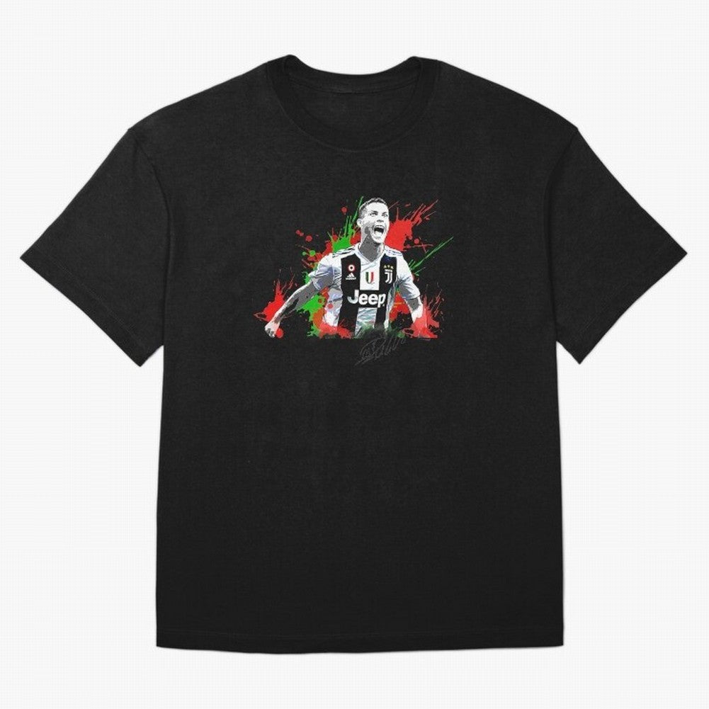 Cristiano Ronaldo Fan Oversized T-Shirt Get Ready for FIFA World Cup 2026 Group Stage for Fans of Mbappe and Neymar and England, France and Netherlands, Bringing Football History, Final Match Energy, Crowd Noise and Once in a Lifetime Moments;