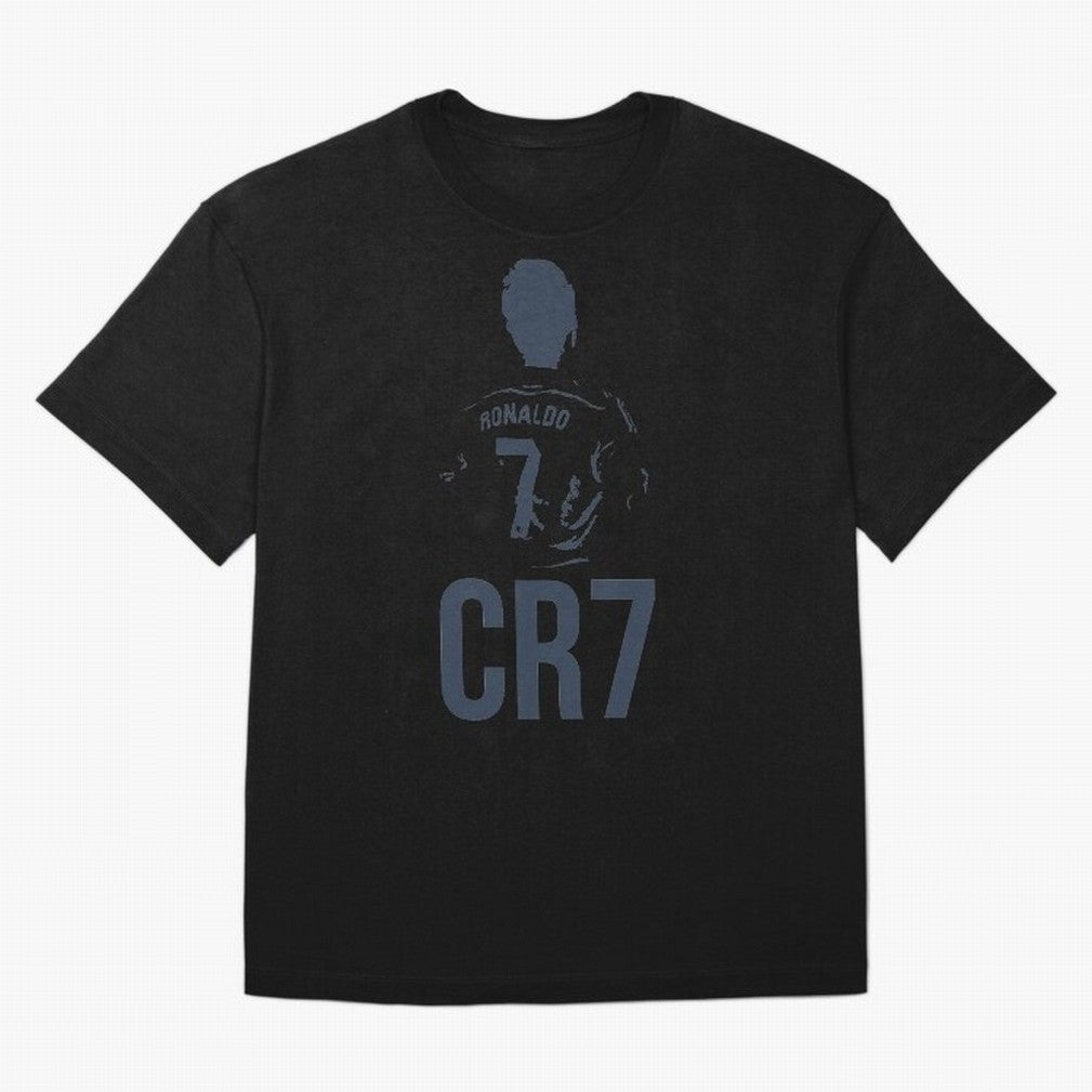 CR7 - Cristiano Ronaldo Oversized T-Shirt Represent the Passion of FIFA World Cup 2026 Spirit, Capturing Portugal, Spain and Germany, Mbappe, Goal Celebration Energy, Supporter Heritage, Football Icons and Worldwide Tournament Joy; Great for