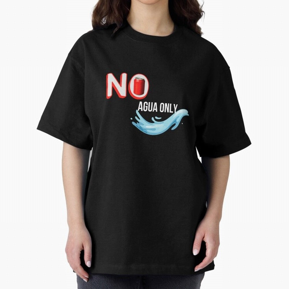 Cristiano Ronaldo - No Soda Coca Drink Agua Water Only Oversized T-Shirt Celebrate Every Goal in the FIFA World Cup 2026 USA Canada Mexico Journey through Neymar Highlights, England, France and Netherlands Pride, Global Supporter Spirit, Legendary