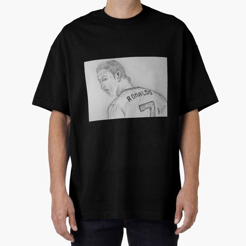 CR7 Oversized T-Shirt Build Global Football Passion for FIFA World Cup 2026 USA Canada Mexico, Inspired by Cristiano Ronaldo, Haaland and CR7, Brazil, Portugal and Argentina, Tournament Hype, Historic Matchups, Family Viewing Parties and Global