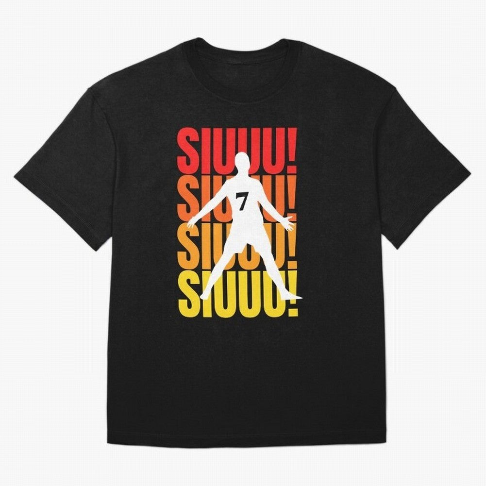 Christiano Ronaldo Siuuu Oversized T-Shirt Celebrate Global Passion for the FIFA World Cup 2026 Group Stage Journey through Haaland Highlights, Netherlands Pride, Supporter Pride, Iconic Celebrations, Legendary Names and Global Match Day Energy;