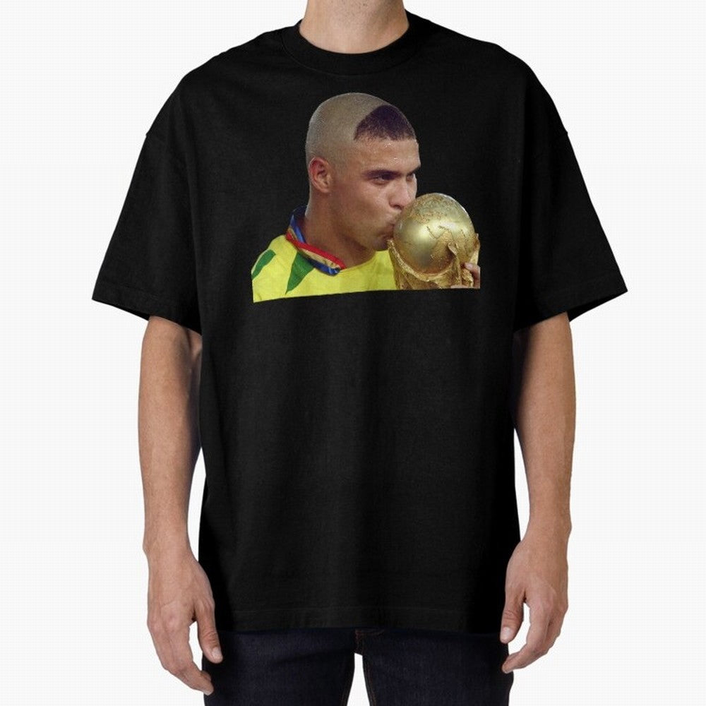 El Fenomeno Oversized T-Shirt Celebrate Supporters United by Global Football Passion for FIFA World Cup 2026 USA Canada Mexico, Inspired by Cristiano Ronaldo, Haaland and CR7, Spain, Football Festival Excitement, Trophy Ambitions, Country Rivalries