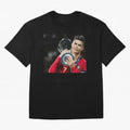 Ronaldo Oversized T-Shirt Capture the FIFA World Cup 2026 Group Stage Journey through Neymar, Haaland and Cristiano Ronaldo Highlights, Portugal Pride, Stadium Chants, National Pride, Trophy Dreams and Unforgettable Football Memories; Made for Die