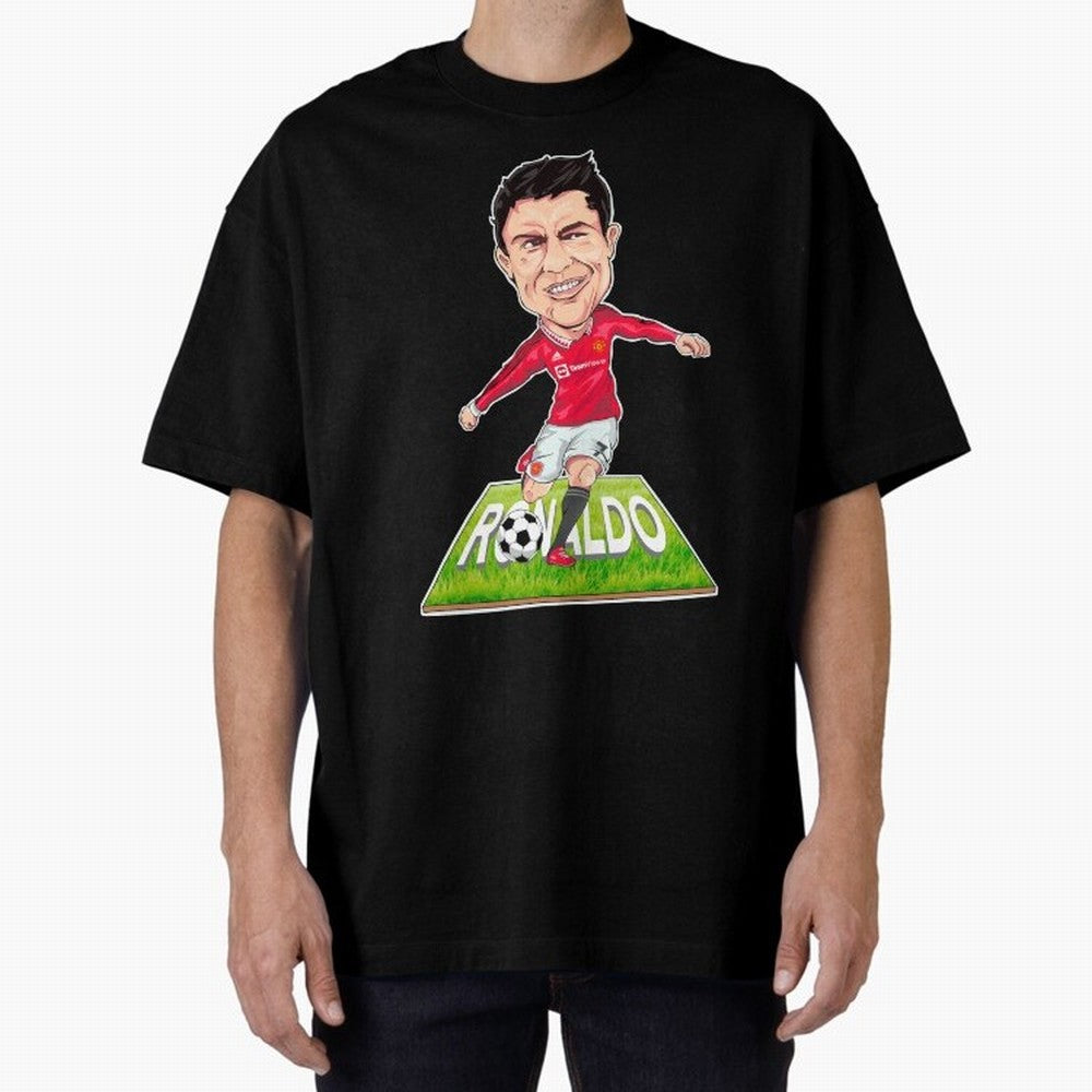 Cristiano Ronaldo Oversized T-Shirt Keep Football History Alive during the FIFA World Cup 2026 Journey through Cristiano Ronaldo, Haaland and CR7 Highlights, Argentina, France and Brazil Pride, Champion Mindset, Group Stage Buzz, Knockout Tension