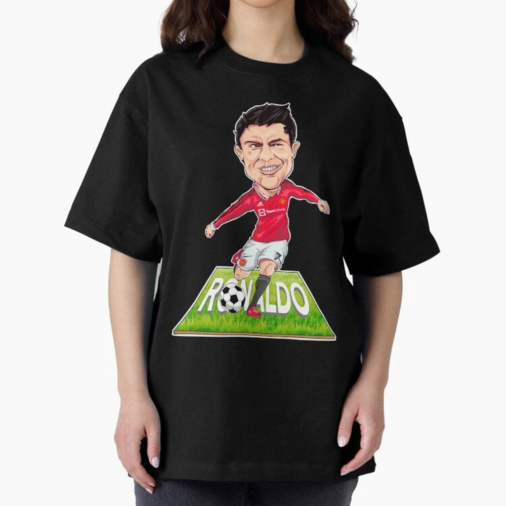 Cristiano Ronaldo Oversized T-Shirt Keep Football History Alive during the FIFA World Cup 2026 Journey through Cristiano Ronaldo, Haaland and CR7 Highlights, Argentina, France and Brazil Pride, Champion Mindset, Group Stage Buzz, Knockout Tension
