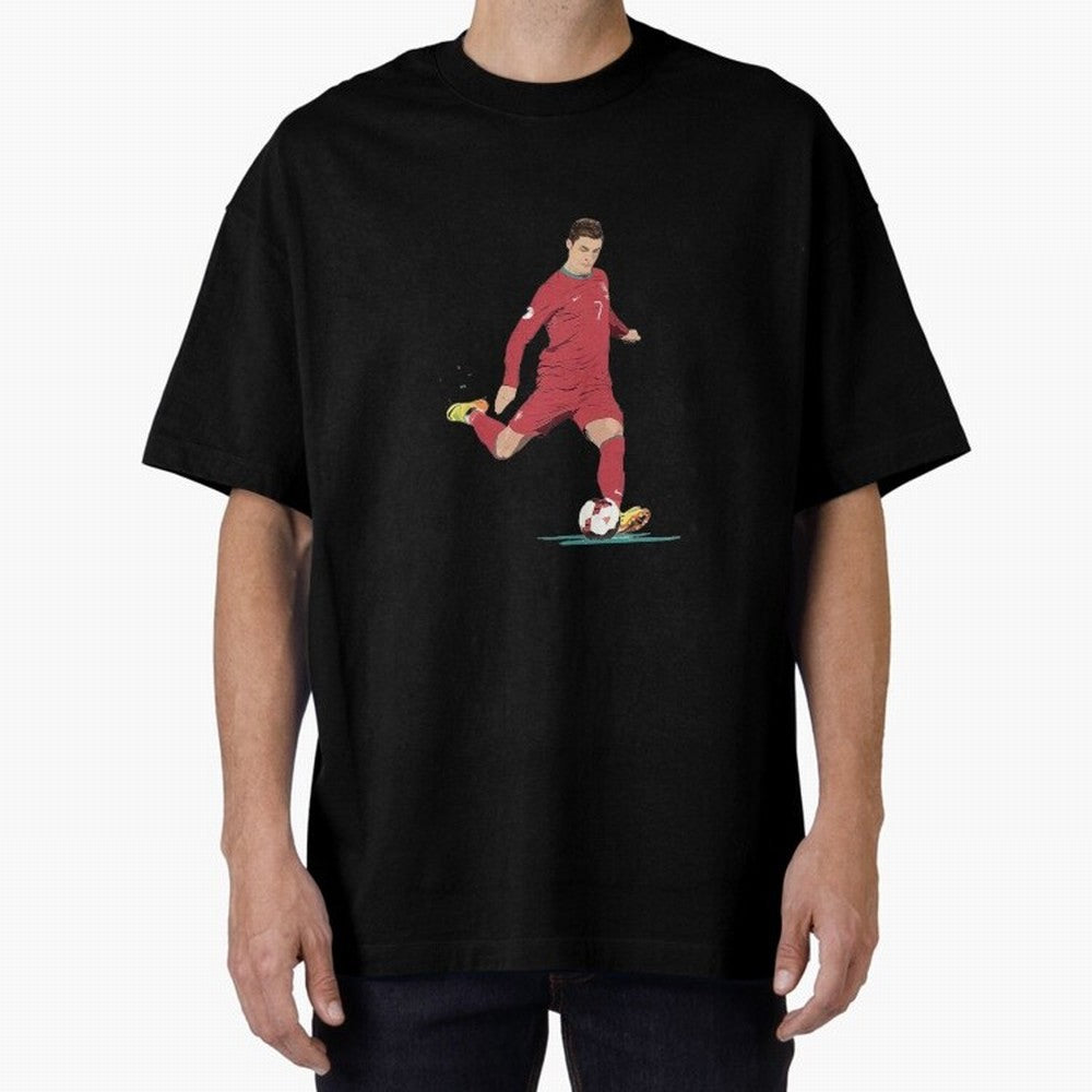 Cristiano ronaldo portugal 2022 Oversized T-Shirt Bring Champion Energy into Global Football Passion for FIFA World Cup 2026 Group Stage, Centered on CR7, Netherlands, Global Supporter Spirit, Legendary Goals, National Colors and Tournament