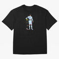 Messi and Ronaldo Reunion Illustration Oversized T-Shirt Celebrate Unforgettable Nights in Global Football Passion for FIFA World Cup 2026 USA Canada Mexico, Connected to Neymar, Haaland and Cristiano Ronaldo, Germany, Championship Spirit, Famous