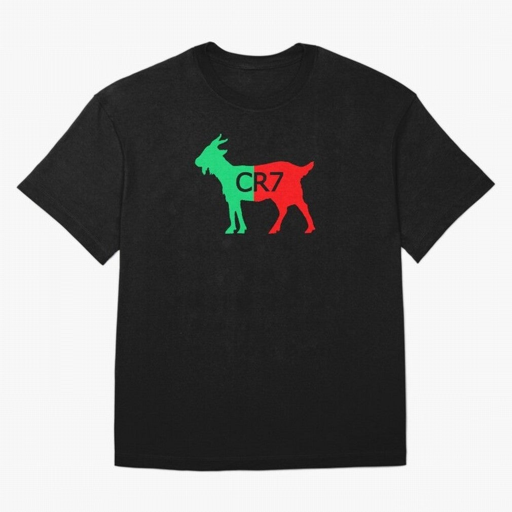 CR7 GOAT Tuga Oversized T-Shirt Elevate the FIFA World Cup 2026 USA Canada Mexico Journey through Cristiano Ronaldo Highlights, Brazil, Portugal and Argentina Pride, Vintage Soccer Flavor, Modern Football Stars, National Flags and Final Night