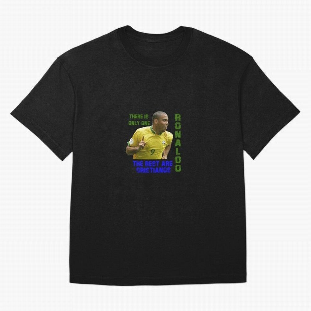 There is only one Ronaldo, the rest are Cristianos - Ronaldo Football Meme Oversized T-Shirt Back Your Heroes with Global Football Passion for FIFA World Cup 2026 USA Canada Mexico, Driven by Mbappe, England, France and Netherlands, Football