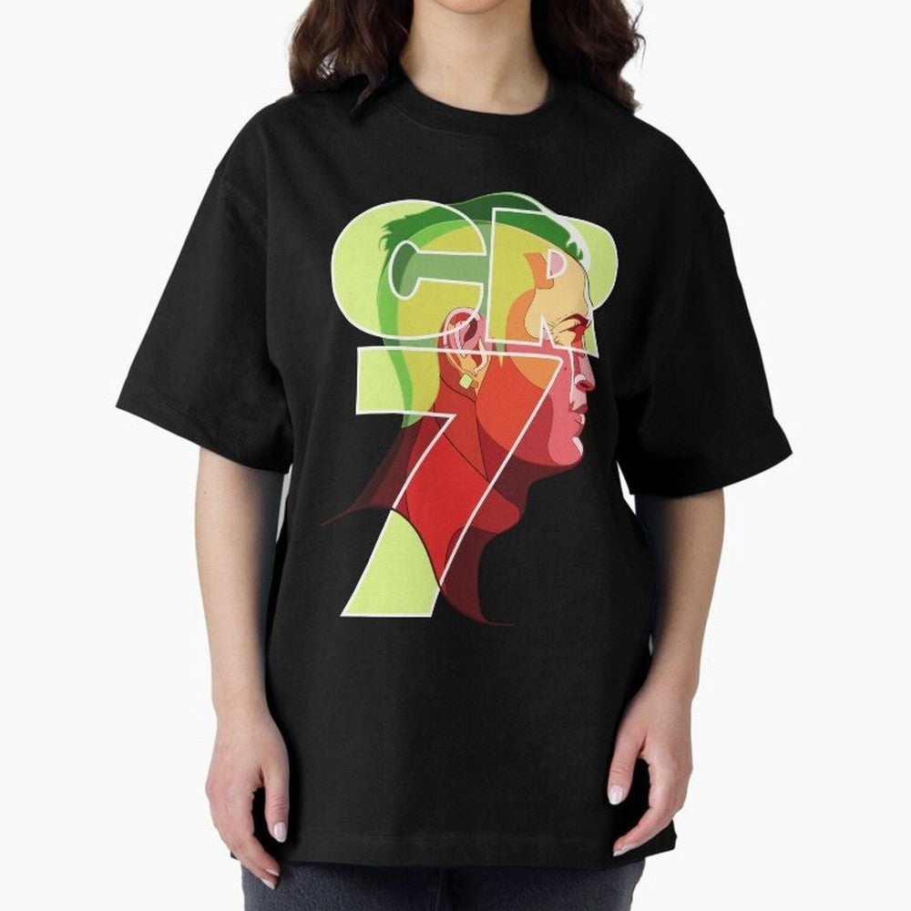 CR7 Football Legend ¨C Cristiano Ronaldo Inspired Design for True Fans Oversized T-Shirt Bring Retro Soccer Energy to FIFA World Cup 2026 Group Stage for Fans of Haaland and Mbappe and Argentina, Bringing Worldwide Fan Energy, Dramatic Goals,
