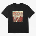 CR7 Oversized T-Shirt Fuel Global Football Passion for FIFA World Cup 2026, Inspired by Messi, Neymar and Mbappe, Spain and Netherlands, Vintage Soccer Flavor, Modern Football Stars, National Flags and Final Night Emotion; Ideal for Football Dads,
