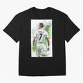 Ronaldo Oversized T-Shirt Bring International Match Energy to FIFA World Cup 2026 Group Stage Spirit, Connected to Netherlands, Messi and Cristiano Ronaldo, Worldwide Fan Energy, Dramatic Goals, Stadium Lights and Championship Celebrations; Created