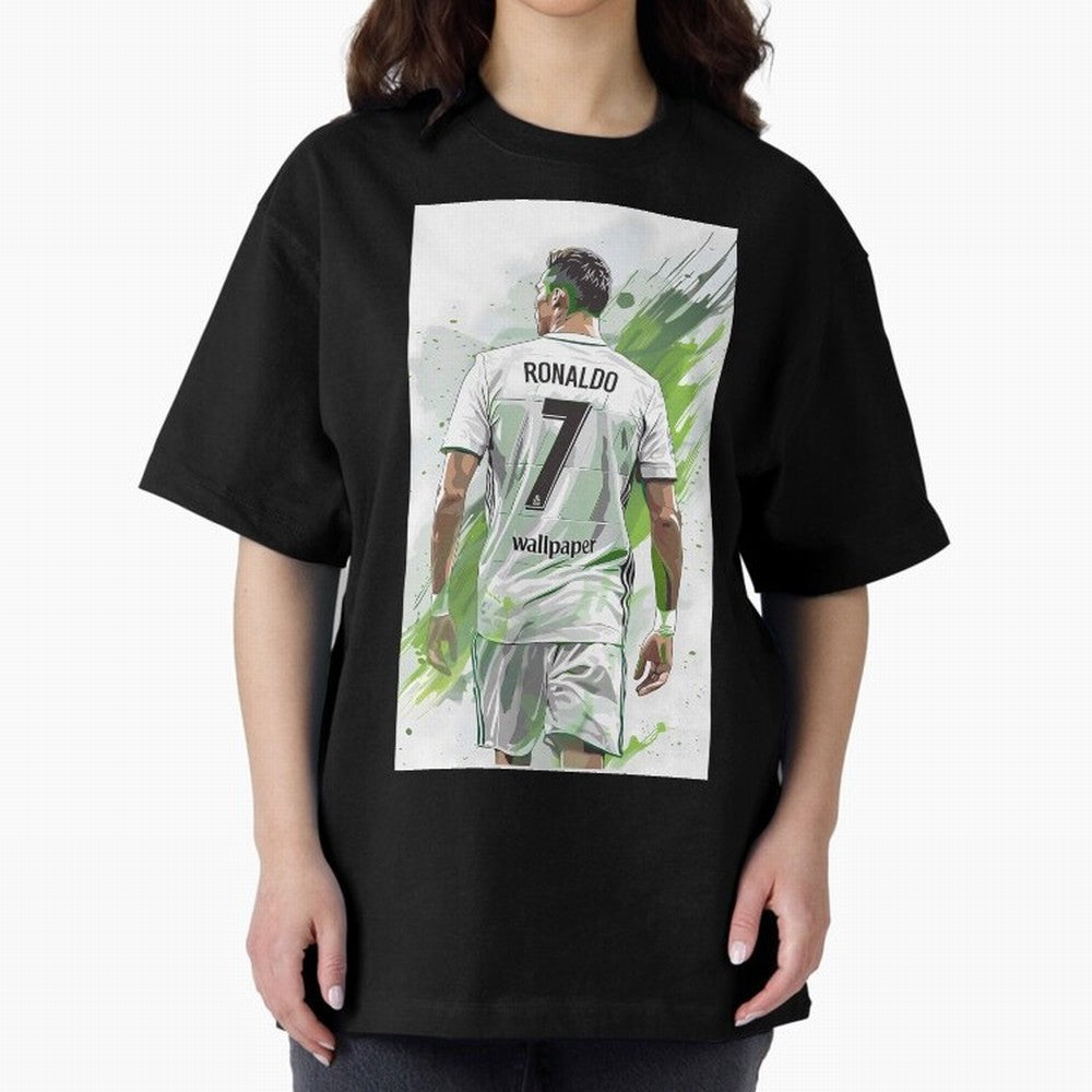 Ronaldo Oversized T-Shirt Bring International Match Energy to FIFA World Cup 2026 Group Stage Spirit, Connected to Netherlands, Messi and Cristiano Ronaldo, Worldwide Fan Energy, Dramatic Goals, Stadium Lights and Championship Celebrations; Created