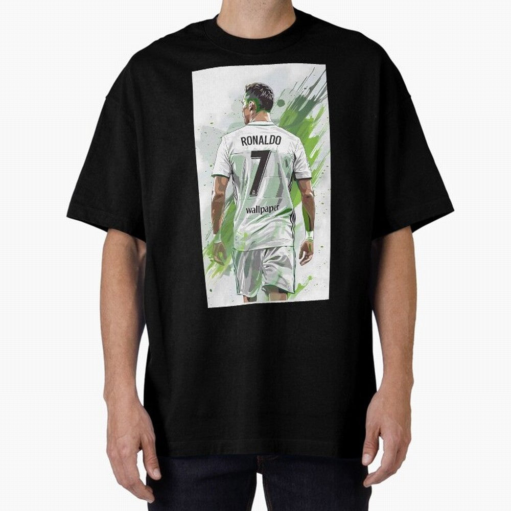 Ronaldo Oversized T-Shirt Bring International Match Energy to FIFA World Cup 2026 Group Stage Spirit, Connected to Netherlands, Messi and Cristiano Ronaldo, Worldwide Fan Energy, Dramatic Goals, Stadium Lights and Championship Celebrations; Created
