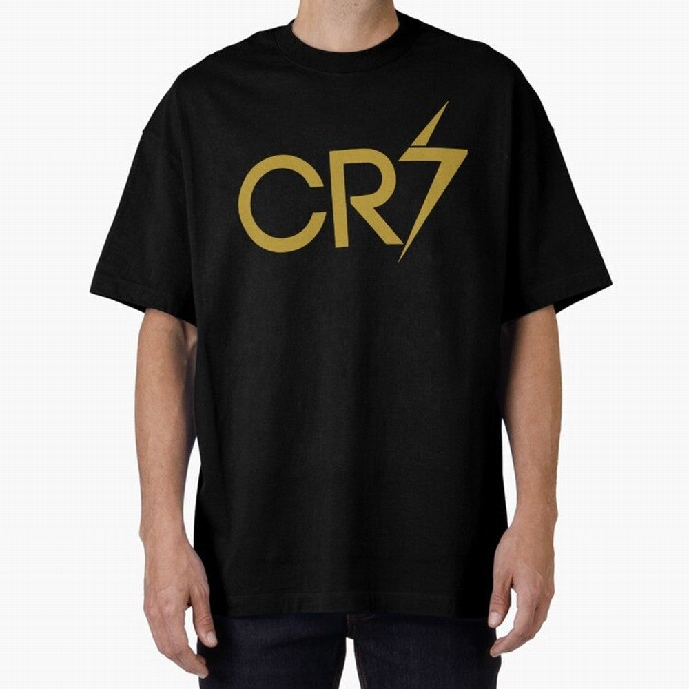 Christiano Ronaldo Oversized T-Shirt Represent the FIFA World Cup 2026 Group Stage Journey through Messi, Neymar and Mbappe Highlights, Spain and Netherlands Pride, Worldwide Fan Energy, Dramatic Goals, Stadium Lights and Championship Celebrations;